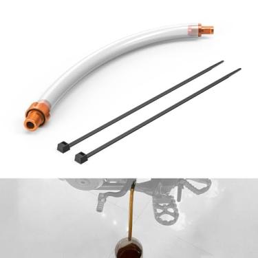 Imagem de NICECNC Ferramenta de drenagem de troca de óleo laranja compatível com KTM SX/SX-F/EXC/EXC-F/XC/XC-F/XC-W/TPI/SIX Days 125-530 1998-2024 compatível com Husaberg 125-501 FE/FX/TE 2009-2014 Ver