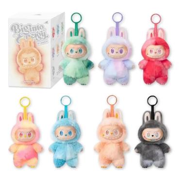 Imagem de Labubu Pelúcia Chaveiro Boneco Pop Mart Colecionável