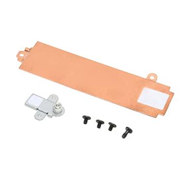 Imagem de Akozon Título: M.2 2280 SSD HEATLINK TAPE Com Suporte para M15 R5 R6 G15 5510 5511 - Solução de Resfriamento do Disco Rígido de Liga de Alumínio