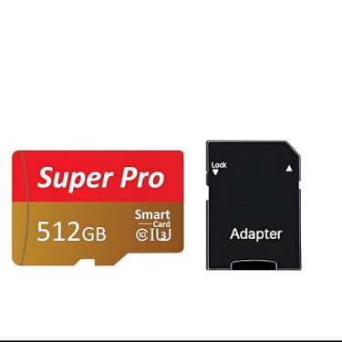 Imagem de ASSISTFRIEND Cartão micro SD de memória de alta velocidade de 512 GB - até 150 MB/s, classe 10, UHS-1, U3, V30, impermeável, vídeo 4K, câmeras, drones, smartphones, tablets, dispositivos de jogos,