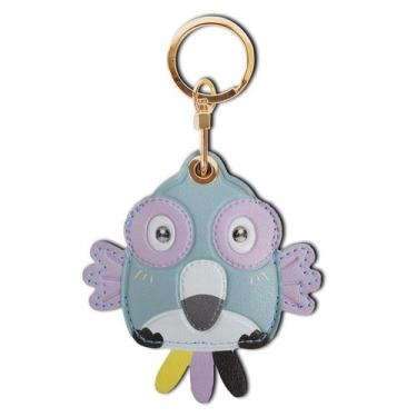 Imagem de Porta-chaves em couro para Apple AirTag XSUIOY Blue