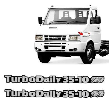 Imagem de Par De Adesivos Turbo Daily 35-10 Iveco Lateral Refletivo - SPORTINOX,