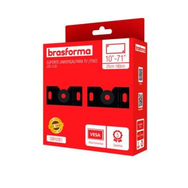 Imagem de Suporte Brasforma para TV Universal Fixo SBRU951