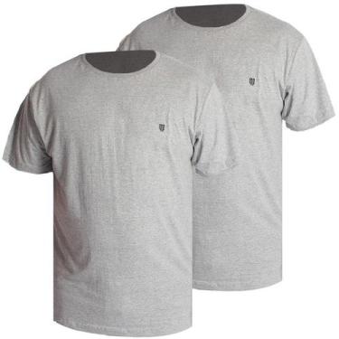 Imagem de Kit 2 Camiseta Plus Size Over G1,G2,G3,G4 100% Algodão Premium - Make 