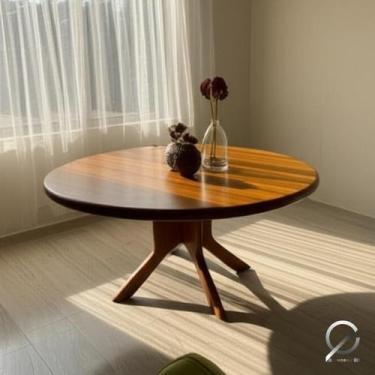 Imagem de Mesa de Centro Stlio mdf Redonda - EEMobile