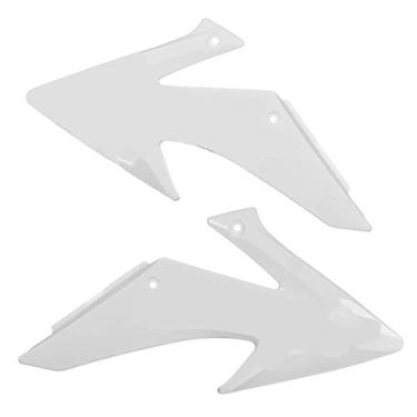 Imagem de Par De Aleta Lateral Do Tanque Honda CRF 230 2008 E/D Branco