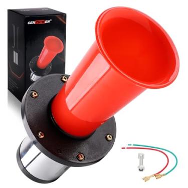 Imagem de Cenzhiwen OOGA Buzina de ar 12V 110DB Aooga Ahooga Buzina Alto Kit Completo - Som de Carro Antigo Clássico Vintage Antigo para Hot Rod, Modelo T, Carrinho de Golfe com Fio (Buzina de Carro Anos 1920