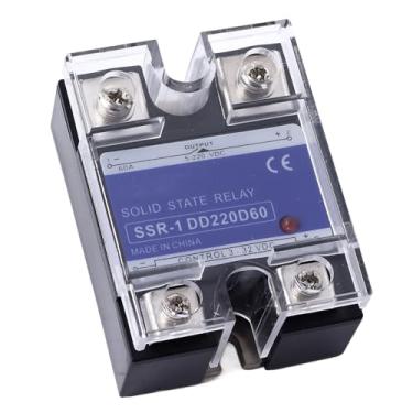 Imagem de Generic Relé de Estado Sólido, Instalação de Entrada de 3 a 32VDC para Parafusação DC de Fase única para DC Relé de Transmissão Eficiente SSR para de Controle (60a)