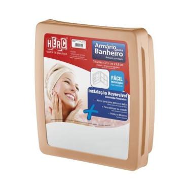 Imagem de Armário Plástico 38 X 35cm Caramelo - Herc