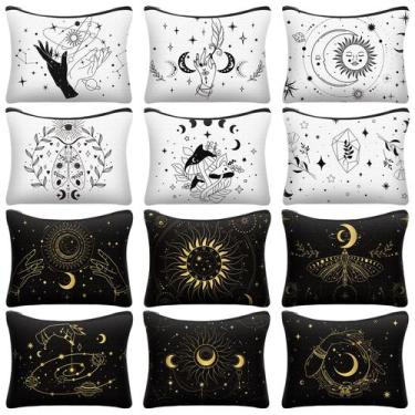 Imagem de Bolsa de cartas de tarô Amylove Witch Tarot Cards Phase Bag x12