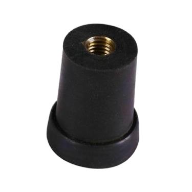 Imagem de Colaxi Tampa de proteção para extremidade de instrumento de corda de borracha para contrabaixo, resistente, antiderrapante, fácil de instalar, tampa de, 8mm