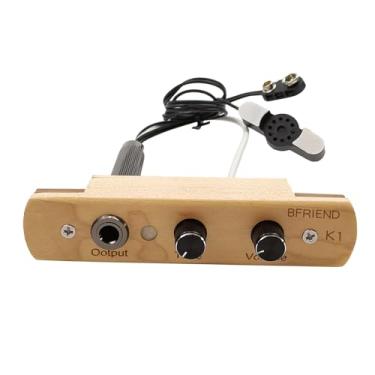 Imagem de simhoa Captador de Orifício de Som para Tambor Cajon, Equipamento de Fácil Utilização, Peça de Reposição, Tambor Cajon