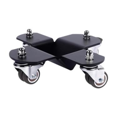 Imagem de Generic Carrinho de piano, ferramenta auxiliar para transporte de piano, rodízio móvel com 4 rodas silenciosas para estante, máquinas, geladeira