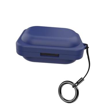 Imagem de Keminsung Capa compatível com Nothing Ear a Cover Fones de ouvido sem fio, material de silicone, à prova de choque, capa protetora portátil exclusiva com mosquetão (azul)