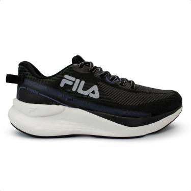 Imagem de Tenis Fila Striker Feminino, Black/Crown Blue/Alloy, 36