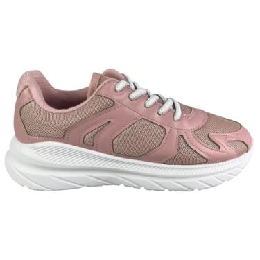 Imagem de Tênis Molekinha Juvenil Menina Esportivo Confortável (Rosa, BR, Criança de 4 a 8 anos, Numérico, 33)