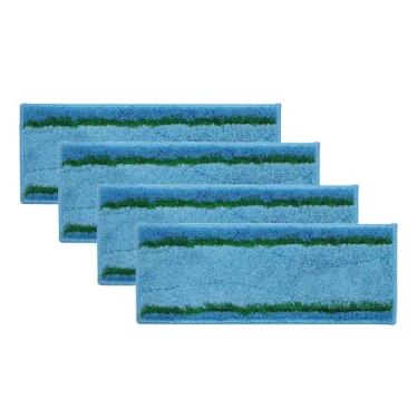 Imagem de OYSTERBOY Almofada de esfregão de substituição atualizada compatível com iRobot Braava Jet M6 Ultimate Robot Mop, almofada de limpeza de microfibra lavável (pacote com 4)