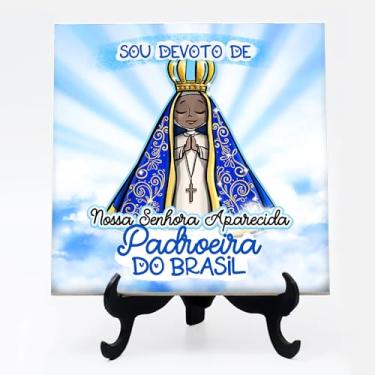 Imagem de Quadro azulejo Padroeiro Nossa Senhora Aparecida 25