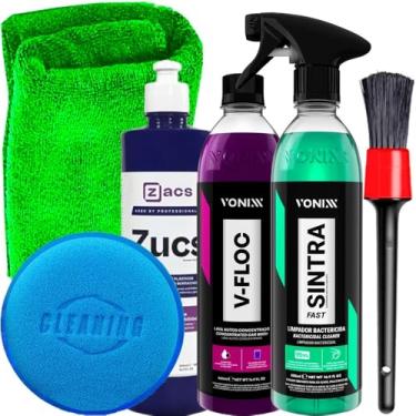 Imagem de Kit V-Floc 500ml Vonixx Sintra Fast 500ml Vonixx Zucs 500ml Zacs e Acessórios Karbox