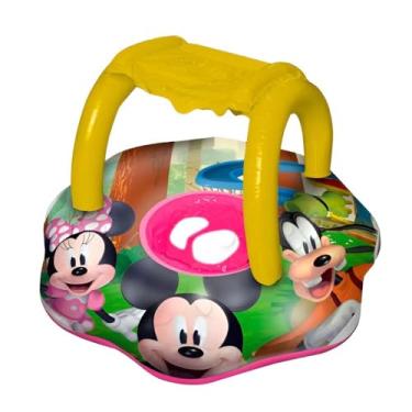 Imagem de Etitoys -Boia inflável circular com fralda e cobertura Mickey 56cm