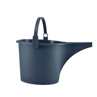 Imagem de IEUDNS Regador de flores, jarro antiderrapante, grande capacidade, ferramenta manual para jardinagem, vaso de rega para jardim, canteiro de flores, área