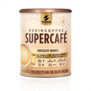 Imagem de Supercafé Desincoffee Termogênico Chocolate Branco 220g - Super Nutrit
