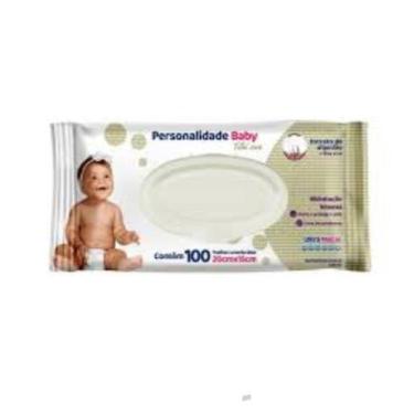 Imagem de Toalhas Umedecidas Personalidade Baby Total Care 100 Unidades 20x15 cm