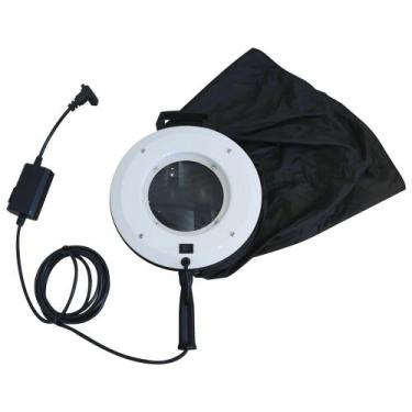 Imagem de Lupa De Mão Slim Duo 220V Estek - Com Luz Branca e Luz de Wood Para An