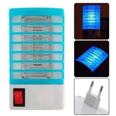 Imagem de Luminária Armadilha Lâmpada Elétrica Insetos Mata Mosquito