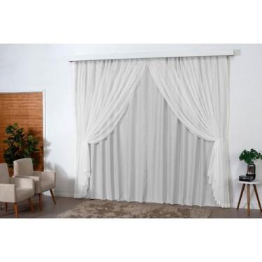 Imagem de Cortina Corta Sol Para Janela 2,00x1,70 Blackout Varão Suiço - EMPÓRIO