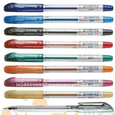 Imagem de Xtra Sparkle Glitter Gel 10 cores Rotomac Sparkle GelPens da Rotomac (embalagem com quatro ou seja, 40 canetas)