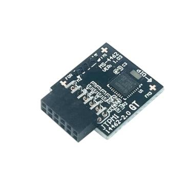 Imagem de Módulo TPM2.0 TPM SPI Módulo de 12 pinos com infineon SLB9670 para MSI PRO B550M-VC WiFi, B550-VC, B650-VC WIF, B650-S WiFi, B650-P WiFi, B650M-A, B650M-P, B650M-P, B650M-P WiFi 50-A, B650M-X para MS