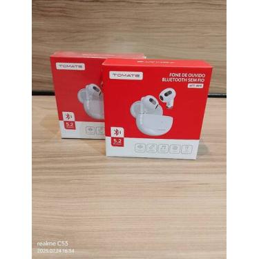 Imagem de FONE DE OUVIDO TWS BLUETOOTH 5.2 TOMATE MTF-8810 - Conexão Estável e C