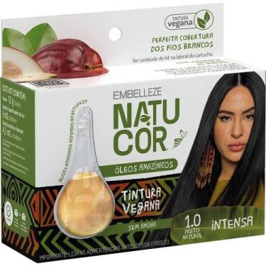 Imagem de Tinta de Cabelo Natucor Óleos Amazônicos Preto Natural 1.0
