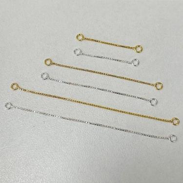 Imagem de Acessório correntinha prata 925 para piercings e argolinhas - no-brand