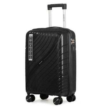 Imagem de Mala de Viagem 10kg de Bordo em Polipropileno e Zíper Duplo Antifurto 