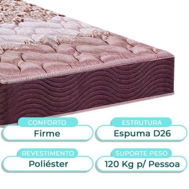 Imagem de Kit Cama Box + Cabeceira + Colchão Solteiro D26 - Ortophedic - Sankonfort