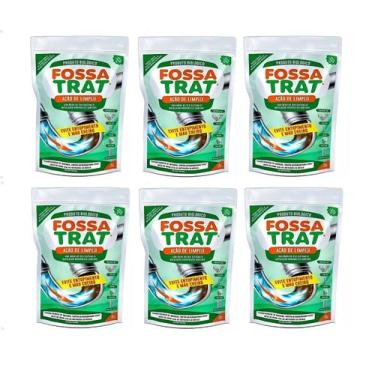 Imagem de Kit 6 Produto Limpa Fossa Caixa De Gordura Fossa Trat 100g