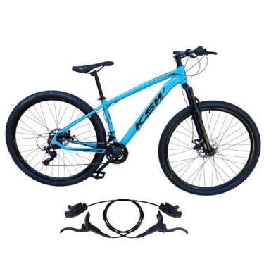 Imagem de Bicicleta Feminina Aro 29 Alumínio KSW XLT 100 21v Disco Hidráulico Su