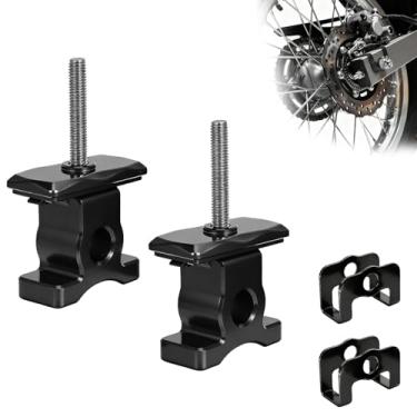 Imagem de BAOUFF Blocos de eixo traseiro Dirt Bike para KLX230, tensor de corrente CNC para KLX230 20-23/ KLX230 ABS 21/KLX230 S 22-23/KLX230 S ABS 22-23/KLX230 SE 22/KLX230 SM 23/ KLX230 30 SM ABS 23 Preto