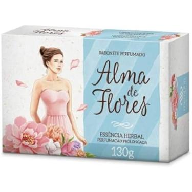 Imagem de Alma de Flores Sabonete em Barra Perfumado, 130g, Herbal Unit