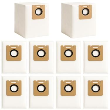 Imagem de Pacote com 10 sacos de pó 4.0L para aspirador de pó Dreame D10 Plus RLS3D acessórios de peças de reposição, 10 sacos de vácuo