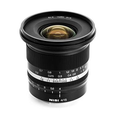 Imagem de NiSi Lente Sunstar 15 mm f/4 para montagem RF | Lente ASPH de armação completa super grande angular (preto)