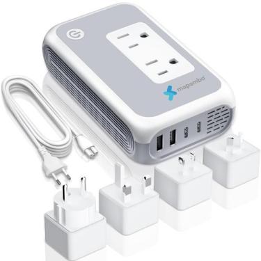 Imagem de Conversor de tensão Mapambo 220V a 110V para ferros de ondulação