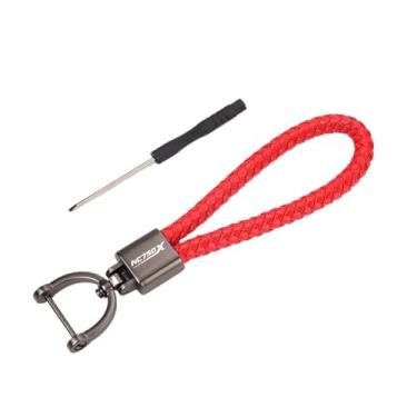 Imagem de Chaveiro Compatible With NC750X NC 750X 750 X DCT 2013- 2025 Accessories Motorcycle KeyCase Key Shell Cover Protector KeyChain Chaveiro universal(Chain-Red)