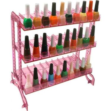 Imagem de Expositor Porta Esmaltes Display Acrílico Inquebrável - Santa Clara, R