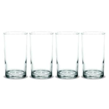 Imagem de Copo Brooklyn 330ml Vidro Resistente Suco Agua Nadir - 4Un - NADIR FIG