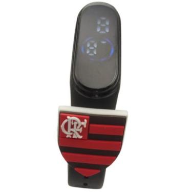 Imagem de Relógio Touch Infantil Escudo Mengão Flamengo_Pr - Smactudo