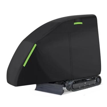 Imagem de YWBL-WH Capa para Mini Escavadeira, Tecido Oxford 210d à Prova D'água Com Zíper para Equipamento E20 e 1760-3530lbs