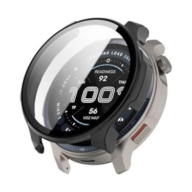 Imagem de Estilo no Pulso, Capa full case compatível com Amazfit Balance 2 A2430 Cor:Preta